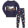 Kids Boys Space Rockets Printed Sleepwear Pajamas childrensterritory