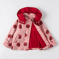 Designer Kids Girls Hooded Windbreaker Jackets childrensterritory