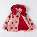Designer Kids Girls Hooded Windbreaker Jackets childrensterritory