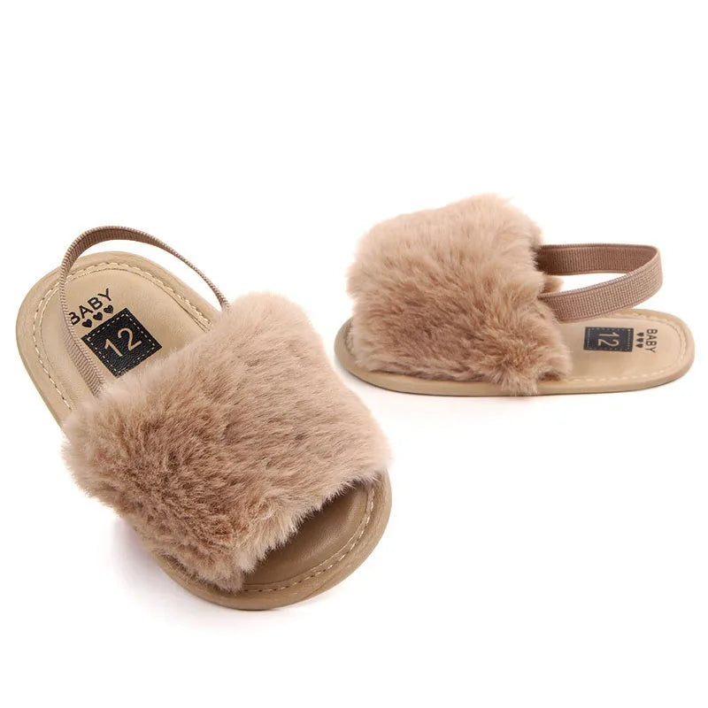 Baby Girls Soft Sole Princess Crib Shoes/Sandals