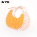 Baby Tassel Double-deck Bib | Cotton Linen Burp Cloths childrensterritory
