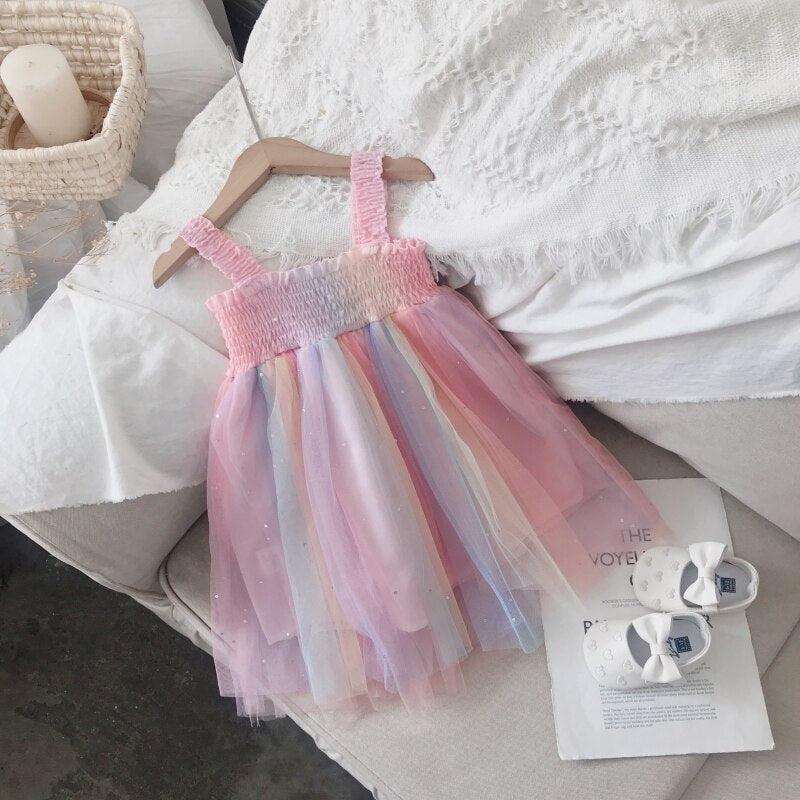 Kids Girls Tutu Princess Dress for Summer Party childrensterritory