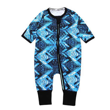 Baby Long Sleeve Printed Rompers for Spring