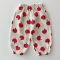 Cute Printed Baby Casual Summer Trousers for Girls childrensterritory