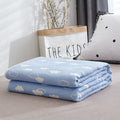 6 Layer Cotton Muslin Baby Blankets Carriage Quilt childrensterritory