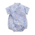 Baby Boys Girls Floral Cotton Bodysuits for Summer childrensterritory
