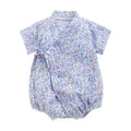 Baby Boys Girls Floral Cotton Bodysuits for Summer childrensterritory