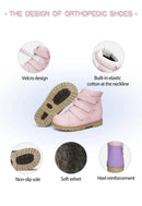 Kids Luxury Ankle Booties With Rhinestone Decoration childrensterritory