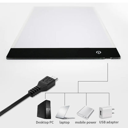 Kids A4 Level Led Drawing Pad Educational Toy