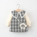 Baby Girls' Collar Design Elegant Dresses childrensterritory