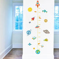 Cartoon Design Height Measure Wall Decals for Kids Room childrensterritory