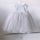 Little Girls Bridemaid Wedding Party Big Bow Princess Dress
