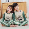 Kids Unisex Cartoon and Floral Print Soft Sleepwear Pajamas Sets childrensterritory