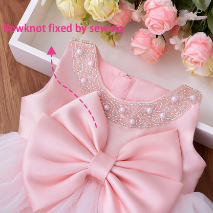 Baby Girl Tulle Fluffy Princess Birthday Party Dresses childrensterritory