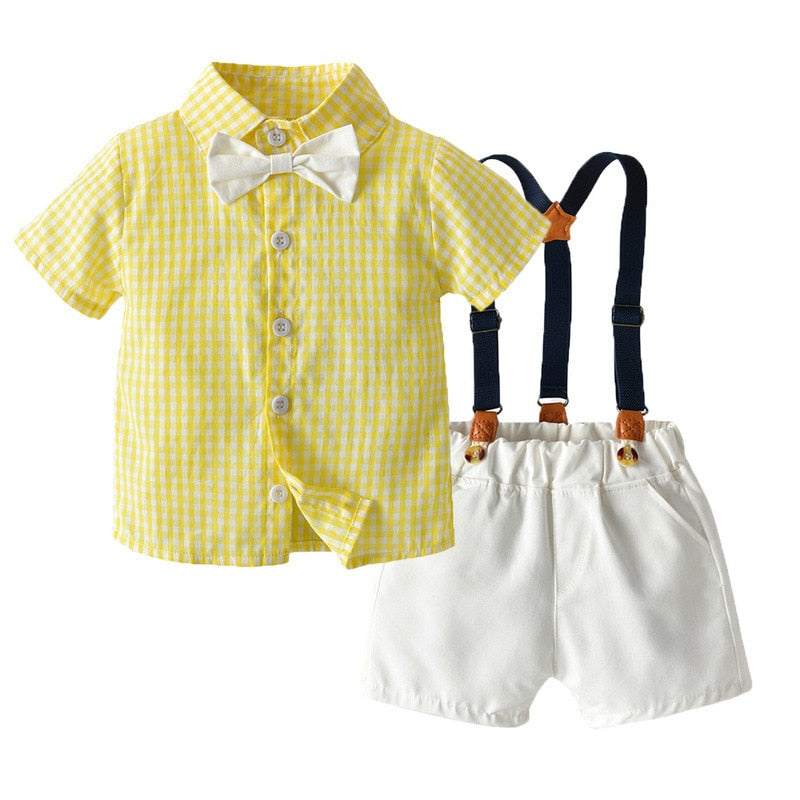 Kids Boy Girl Matching Outfits Gentleman Suit + Girls Tutu Dress childrensterritory