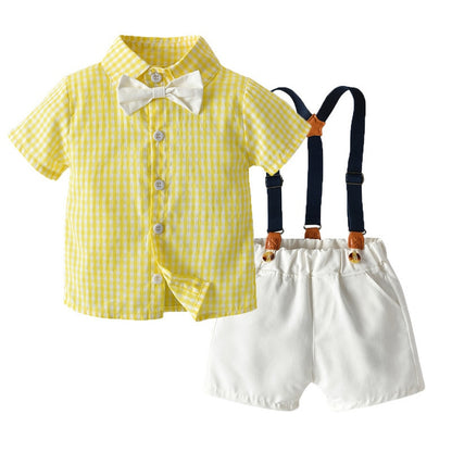 Kids Boy Girl Matching Outfits Gentleman Suit + Girls Tutu Dress childrensterritory