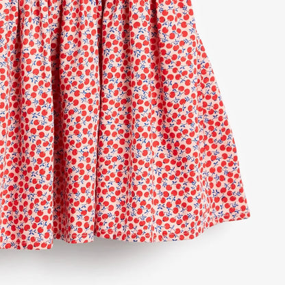 Short Sleeves Printed Casual Dresses For Girls childrensterritory