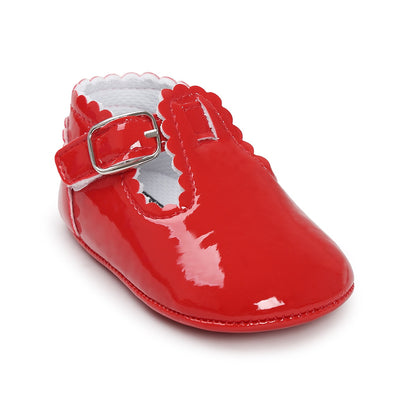 PU leather Baby Girls First Walkers Party Shoes childrensterritory