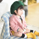 Toddler Girls Warm Knitted 3D Ball Sweater