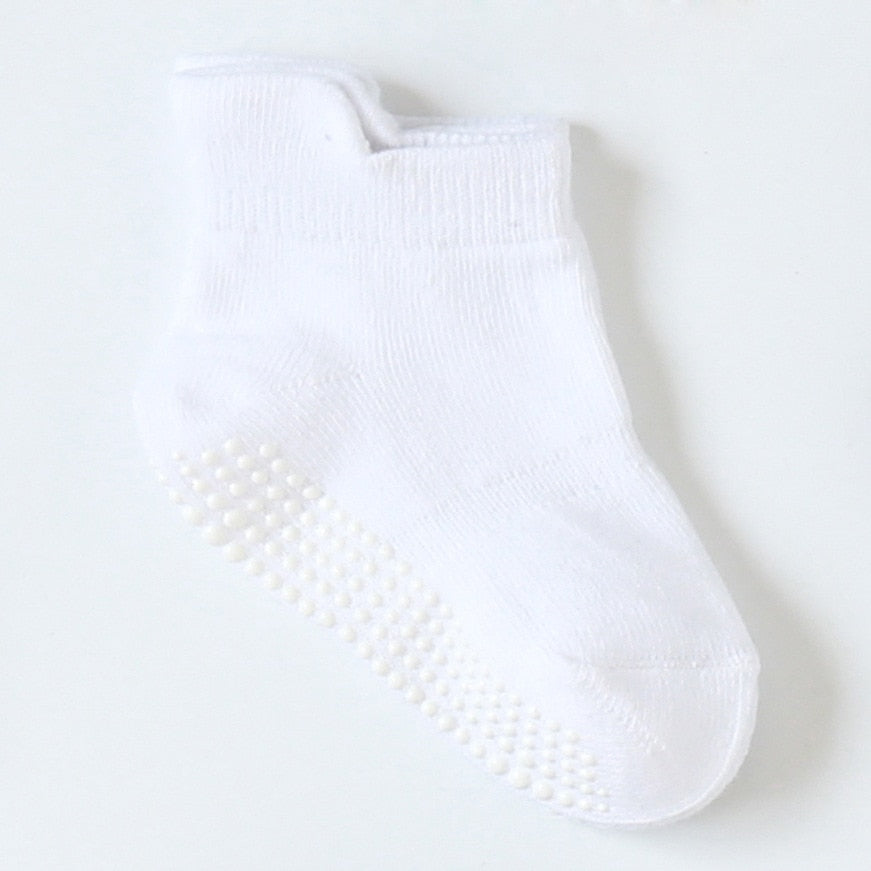 Baby/Kids 6 Pairs/lot Anti-slip Ankle Socks With Grip childrensterritory