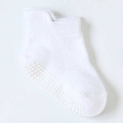 Baby/Kids 6 Pairs/lot Anti-slip Ankle Socks With Grip childrensterritory