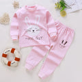 Kids Cartoon Print Long-Sleeved Clothing Set childrensterritory