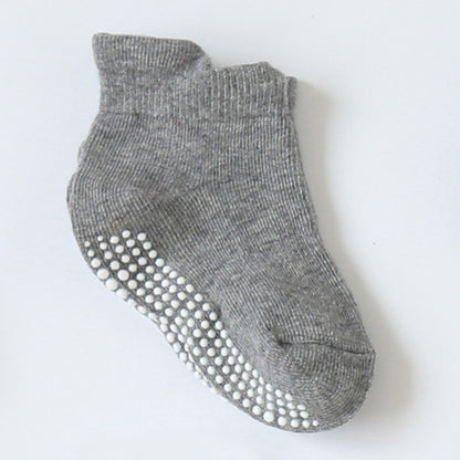 Baby/Kids 6 Pairs/lot Anti-slip Ankle Socks With Grip childrensterritory