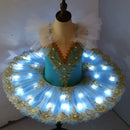 Led Light Ballerina Pancake Tutu Dress for Girls and Women childrensterritory