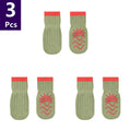 Cute Pattern: 3 Pairs/lot Anti-Slip Baby Cotton Socks childrensterritory