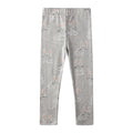 Kids Girls Cartoon Pattern Skinny Cotton Trousers childrensterritory