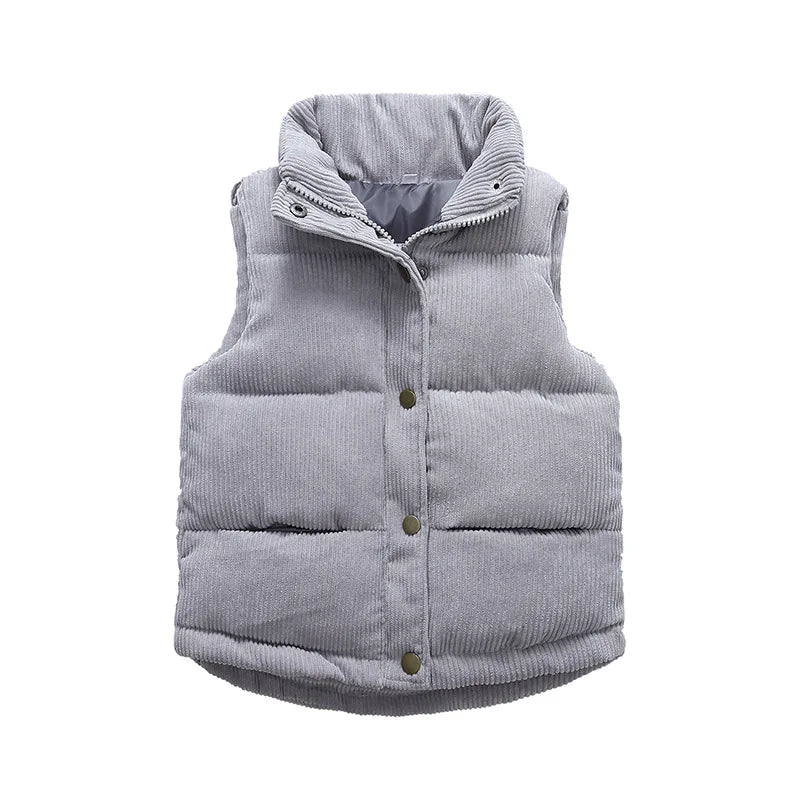 Warm Thick Cotton Waistcoat for Kids childrensterritory