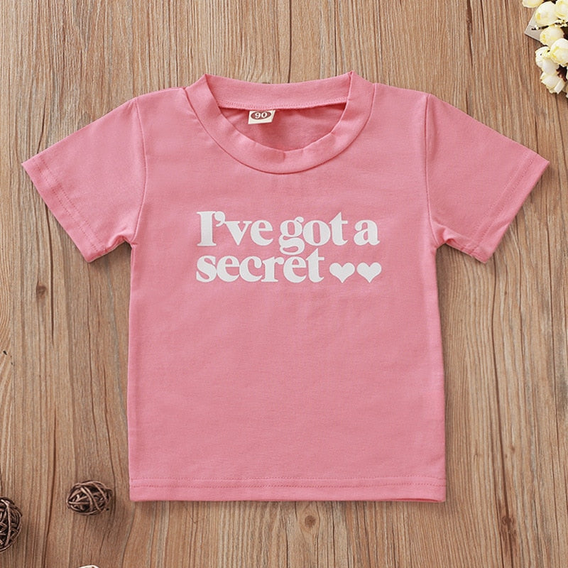 "Big Sister" Letter Print Cotton Top for Baby/Kids Girls childrensterritory
