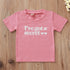 "Big Sister" Letter Print Cotton Top for Baby/Kids Girls childrensterritory