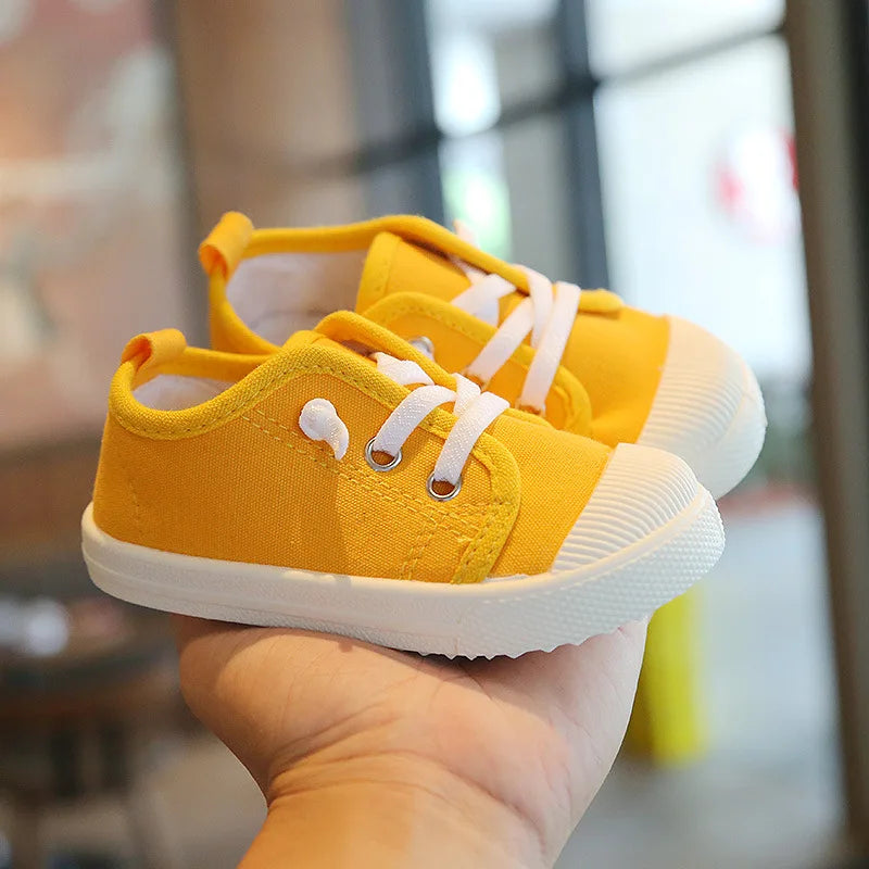 Kids Boys Lace-up Casual Canvas Shoes/Sneakers childrensterritory