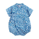 Baby Boys Girls Floral Cotton Bodysuits for Summer childrensterritory