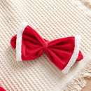 Girls' Round Neck Long Sleeves Christmas Dresses