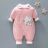 Baby Kids Cartoon Design Soft Winter Bodysuits childrensterritory