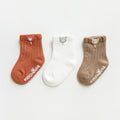 Cartoon Design Non-slip 3 Pairs/Lot Baby Floor Socks childrensterritory