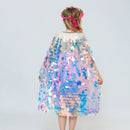Multicolor Blingbling Fairy Princess Cape for Halloween Party childrensterritory
