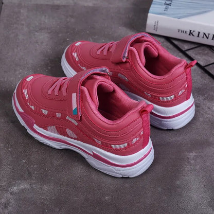 Kids Girls Breathable Waterproof Running Sneakers childrensterritory