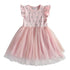 Kids Girls Unicorn Embroidery Birthday Tutu Dresses childrensterritory