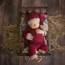 Newborn Santa Costume Photography Prop for Christmas childrensterritory