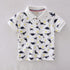 High Quality Printed Polo Cotton T-Shirts for Toddler Boys childrensterritory