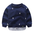 Cartoon Animal Print Patchwork 2 Pcs Sweatshirt For Kids childrensterritory