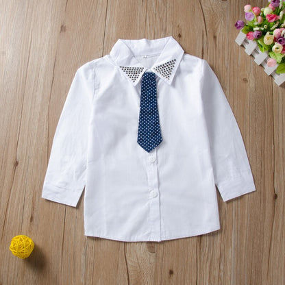Solid 3PCS Formal Clothing Set for Kids Boys childrensterritory