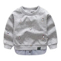 Cartoon Animal Print Patchwork 2 Pcs Sweatshirt For Kids childrensterritory