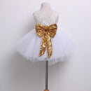Kids/Baby Girl Sequins Bow-knot Party Dresses