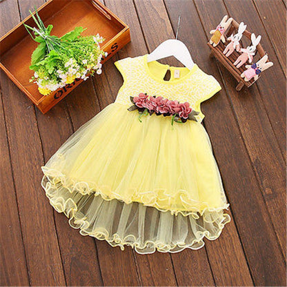 Baby Girl Floral Princess Dress/Tutu Dresses childrensterritory