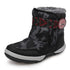 Kids Printed Warm Snow Shoes With Fur Design childrensterritory