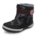 Kids Printed Warm Snow Shoes With Fur Design childrensterritory